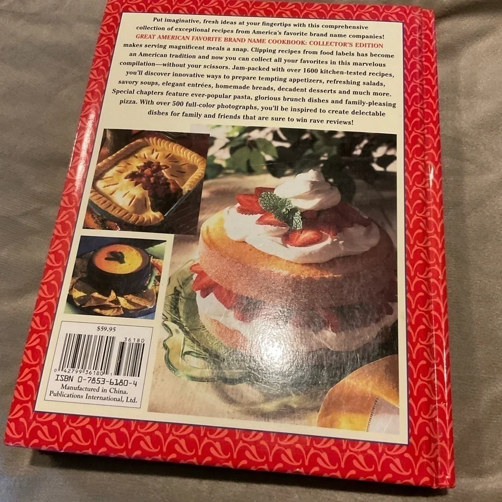 GREAT American Favorite Brand Name Collector’s Edition Cook Book